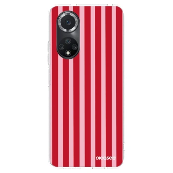 Picasee silikonski prozorni ovitek za Huawei Nova 9 SE - Lines red