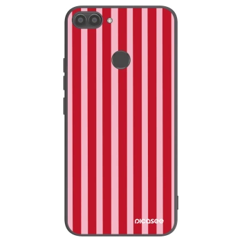 Ovitek za Huawei P Smart - Lines red