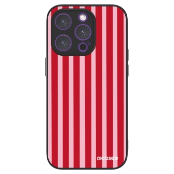 Picasee ULTIMATE CASE MagSafe za Apple iPhone 14 Pro - Lines red