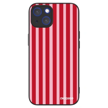Picasee ULTIMATE CASE MagSafe za Apple iPhone 14 - Lines red