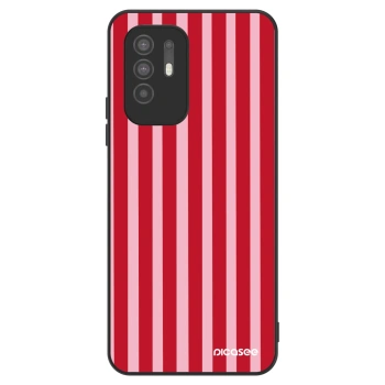 Ovitek za OPPO A94 5G - Lines red