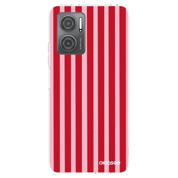 Picasee silikonski prozorni ovitek za Xiaomi Redmi 10 5G - Lines red