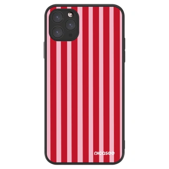 Picasee ULTIMATE CASE MagSafe za Apple iPhone 11 Pro Max - Lines red
