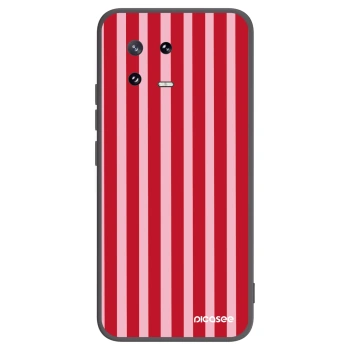 Picasee silikonski črni ovitek za Xiaomi 13 Pro - Lines red
