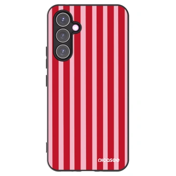 Picasee silikonski črni ovitek za Samsung Galaxy A54 5G A546B - Lines red