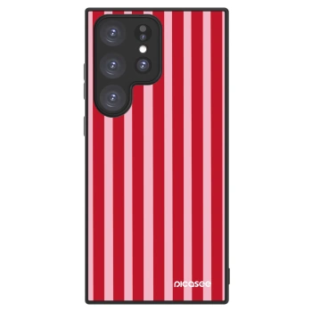 Picasee ULTIMATE CASE PowerShare za Samsung Galaxy S23 Ultra 5G - Lines red