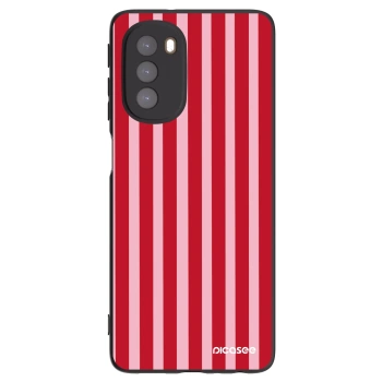 Ovitek za Motorola Moto G51 - Lines red