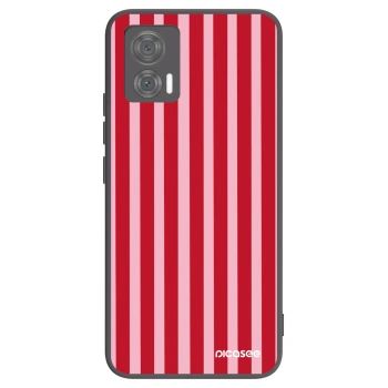 Ovitek za Motorola Edge 30 Neo - Lines red