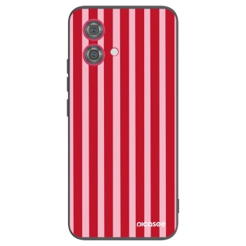 Ovitek za Motorola Moto G84 5G - Lines red