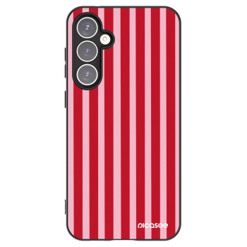 Picasee silikonski črni ovitek za Samsung Galaxy S23 FE S711B - Lines red