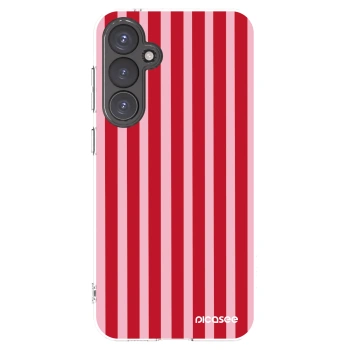 Picasee silikonski prozorni ovitek za Samsung Galaxy S23 FE S711B - Lines red