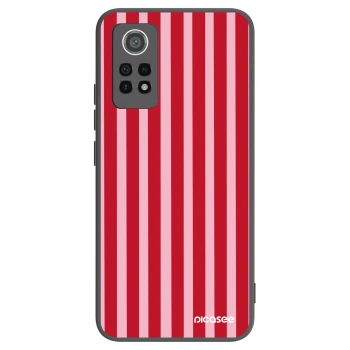 Picasee silikonski črni ovitek za Xiaomi Redmi Note 12 Pro 4G - Lines red