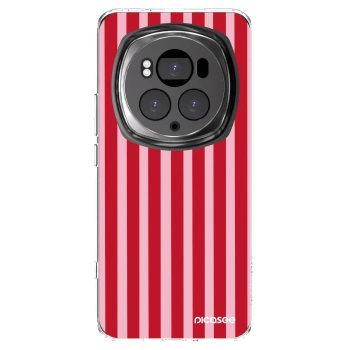 Picasee silikonski prozorni ovitek za Honor Magic6 Pro - Lines red