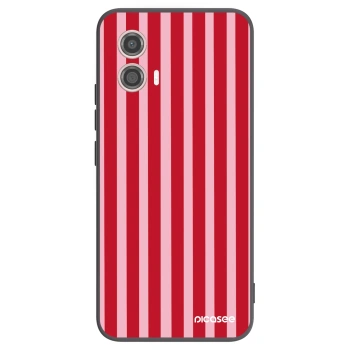 Ovitek za Motorola Moto G53 5G - Lines red