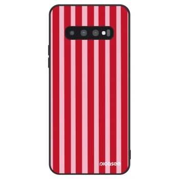 Ovitek za Samsung Galaxy S10 Plus G975 - Lines red
