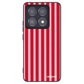 Picasee silikonski črni ovitek za Xiaomi 14T Pro - Lines red