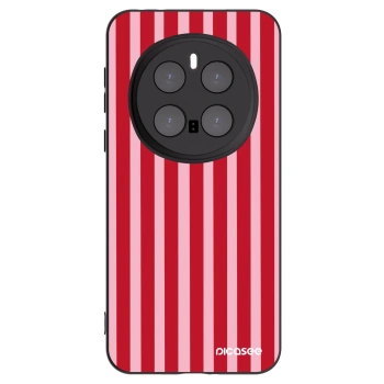Picasee silikonski črni ovitek za Honor Magic7 Pro 5G - Lines red
