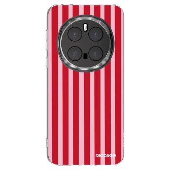 Picasee silikonski prozorni ovitek za Honor Magic7 Pro 5G - Lines red