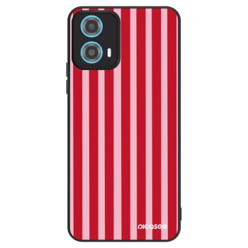 Ovitek za Motorola Moto G34 5G - Lines red