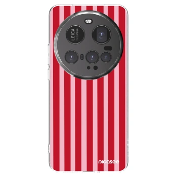 Picasee silikonski prozorni ovitek za Xiaomi 15 Ultra - Lines red