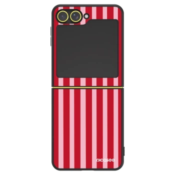Ovitek za Samsung Galaxy Z Flip6 5G - Lines red