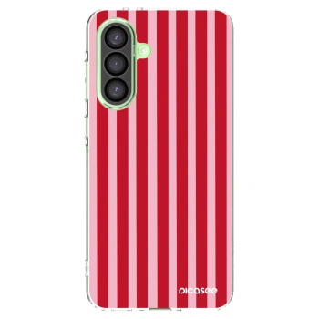 Picasee silikonski prozorni ovitek za Samsung Galaxy A26 5G A266B - Lines red