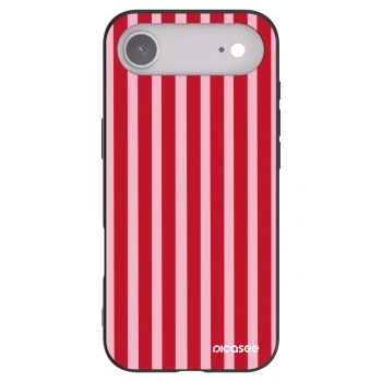 Picasee silikonski črni ovitek za Apple iPhone Air - Lines red