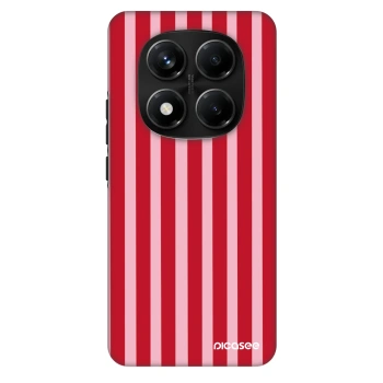 Ovitek za Xiaomi Redmi Note 14 Pro+ 5G - Lines red