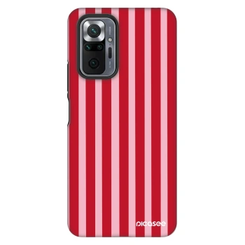 Ovitek za Xiaomi Redmi Note 10 Pro - Lines red