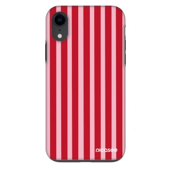 Ovitek za Apple iPhone XR - Lines red