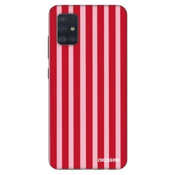 Ovitek za Samsung Galaxy A51 A515F - Lines red