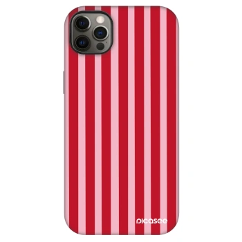 Ovitek za Apple iPhone 12 Pro Max - Lines red