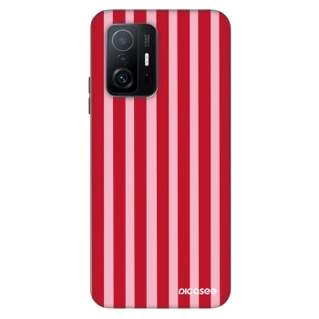 Ovitek za Xiaomi 11T - Lines red