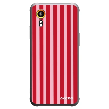 Ovitek za Samsung Galaxy Xcover 7 - Lines red
