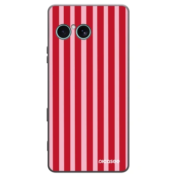Picasee silikonski črni ovitek za Sony Xperia 10 VII - Lines red