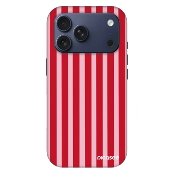 Ovitek za Apple iPhone 18 Pro - Lines red
