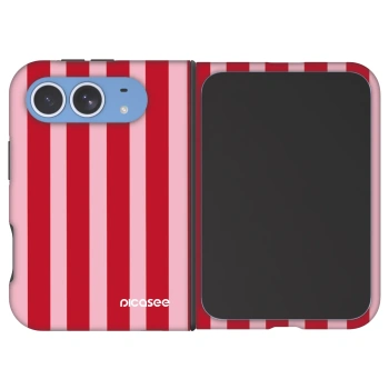 Ovitek za Apple iPhone Duo - Lines red