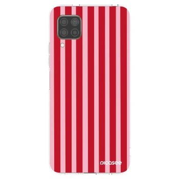 Picasee silikonski prozorni ovitek za Huawei P40 Lite - Lines red