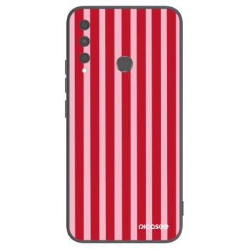 Ovitek za Huawei P40 Lite E - Lines red