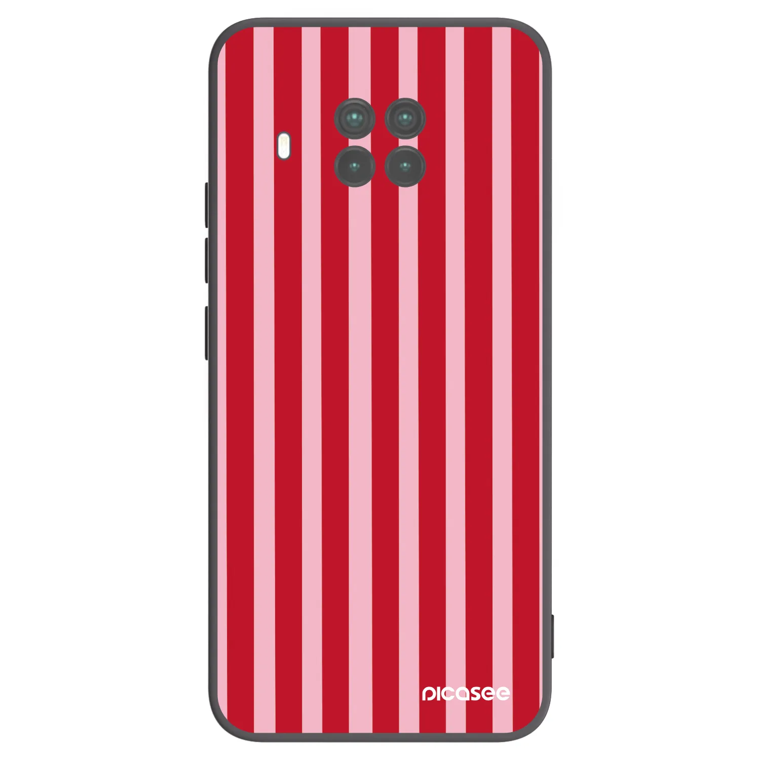 Picasee silikonski črni ovitek za Xiaomi Mi 10T Lite - Lines red
