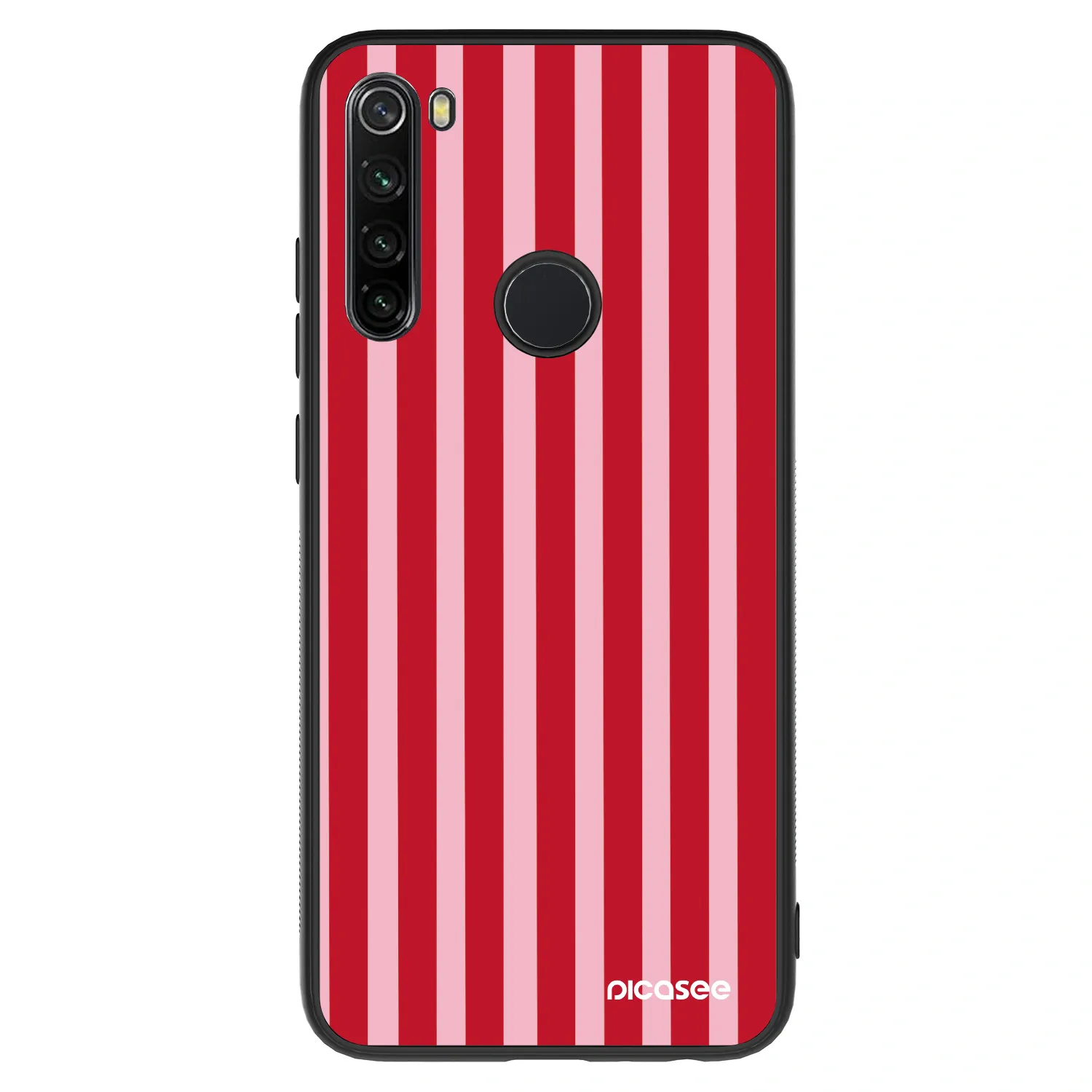 Picasee ULTIMATE CASE za Xiaomi Redmi Note 8 - Lines red
