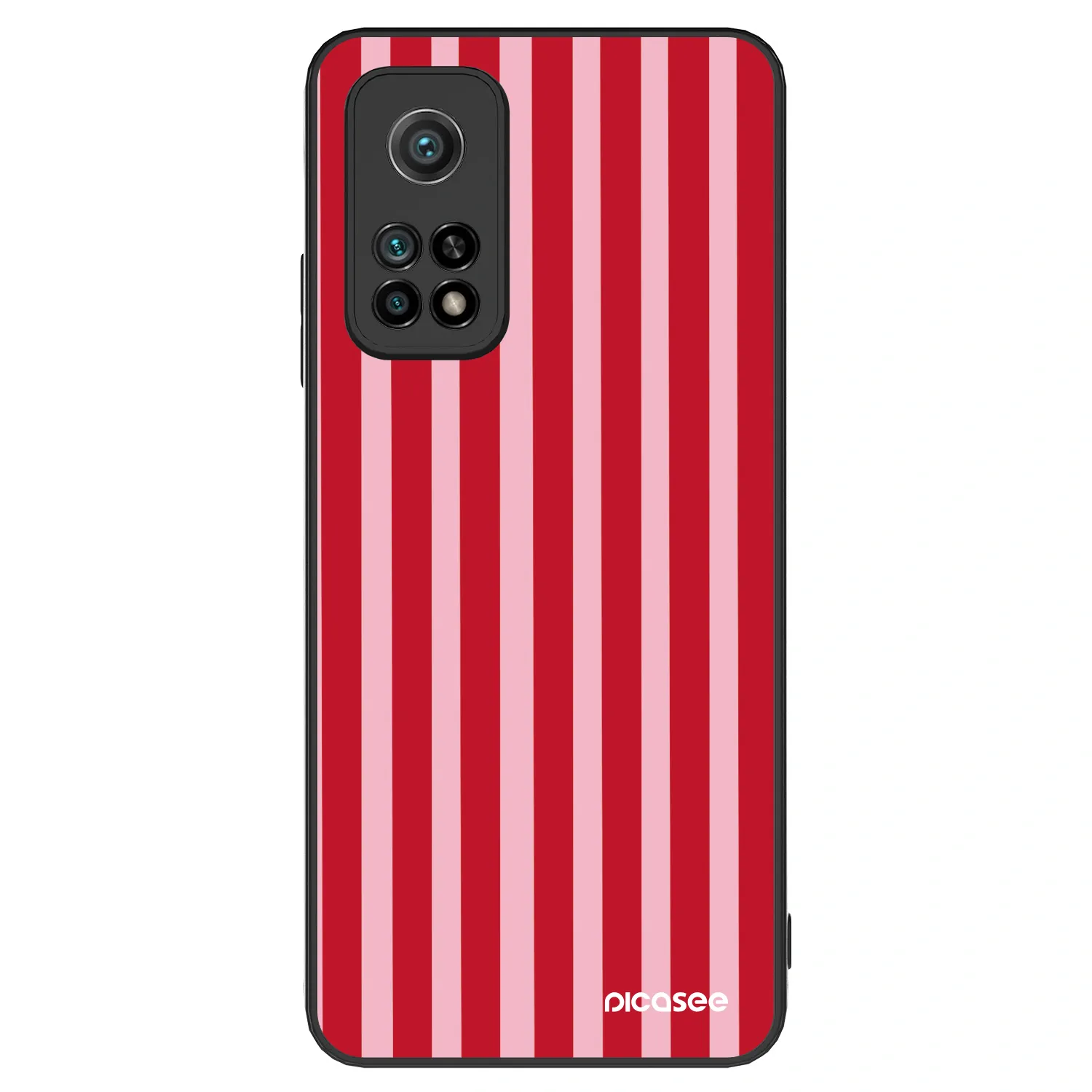Picasee ULTIMATE CASE za Xiaomi Mi 10T - Lines red