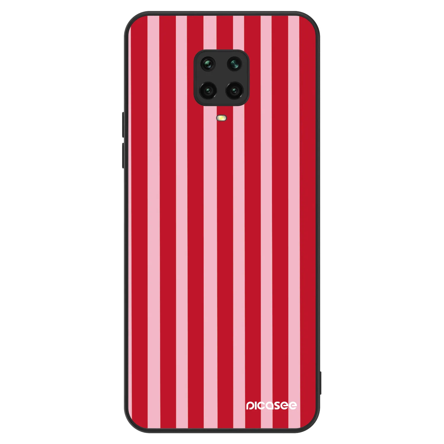Picasee ULTIMATE CASE za Xiaomi Redmi Note 9S - Lines red