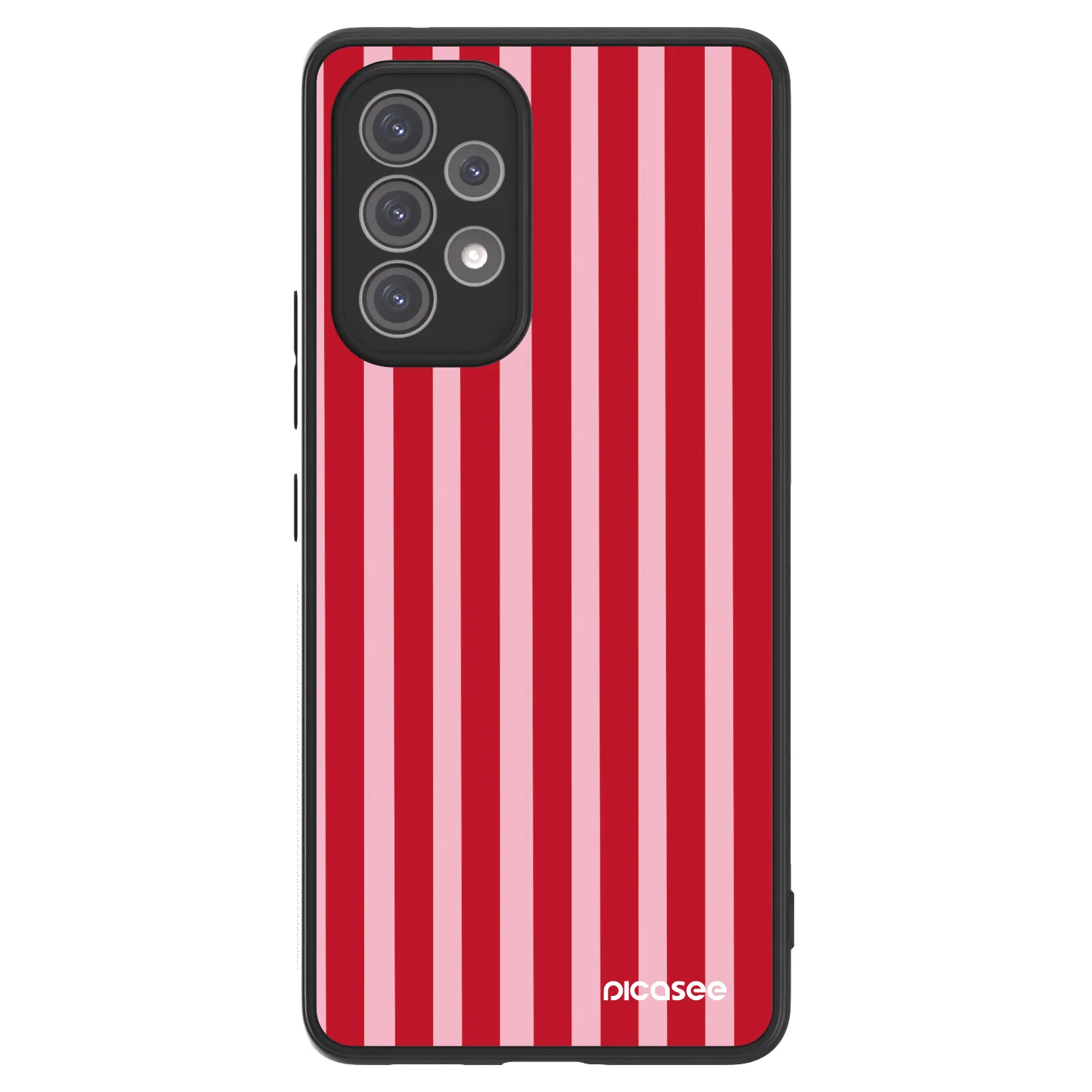 Picasee ULTIMATE CASE za Samsung Galaxy A52s 5G A528B - Lines red