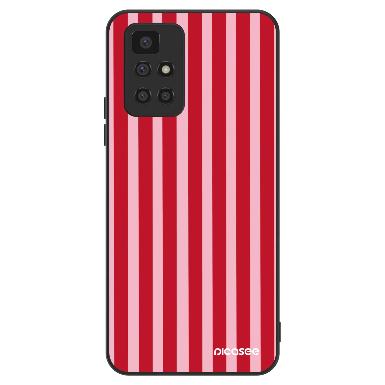 Picasee ULTIMATE CASE za Xiaomi Redmi 10 - Lines red