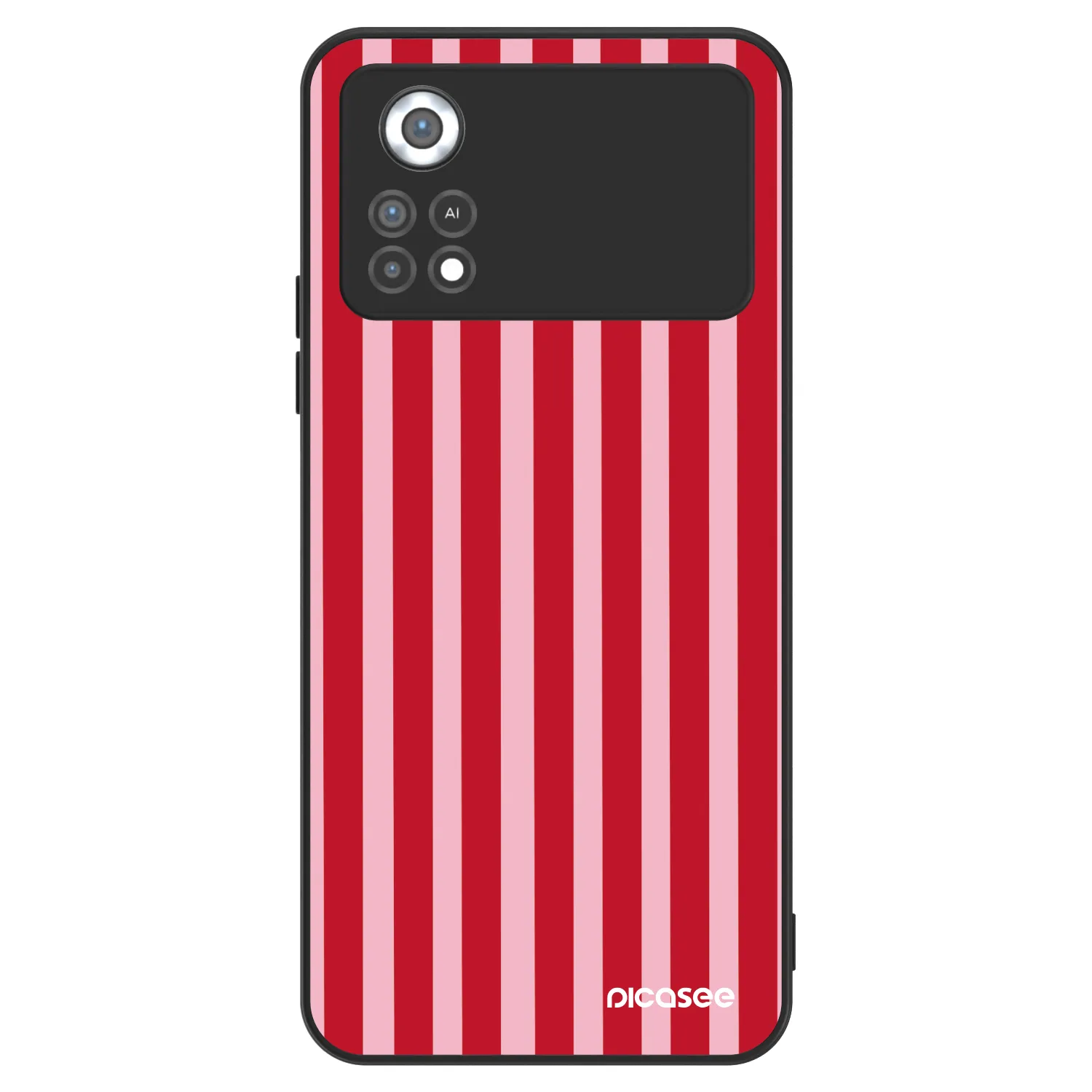 Picasee ULTIMATE CASE za Xiaomi Poco X4 Pro 5G - Lines red