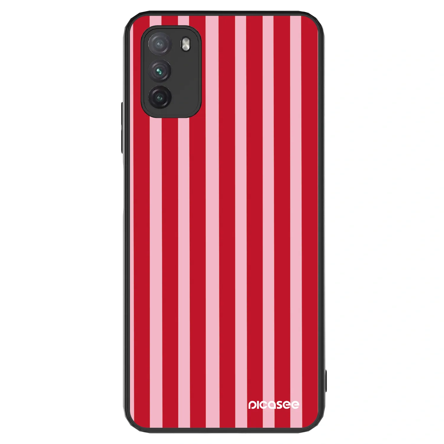Picasee ULTIMATE CASE za Xiaomi Poco M3 - Lines red