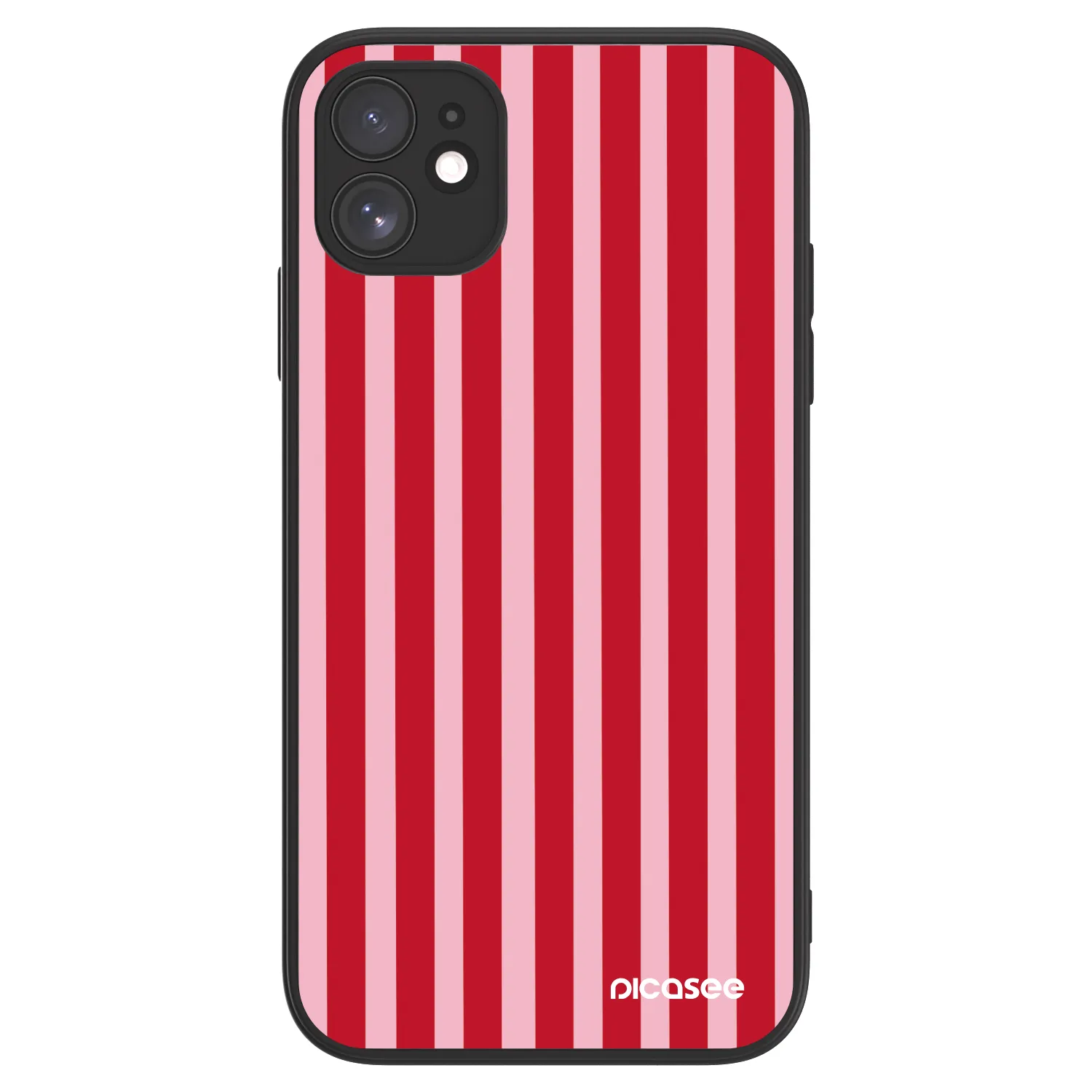 Picasee ULTIMATE CASE MagSafe za Apple iPhone 11 - Lines red