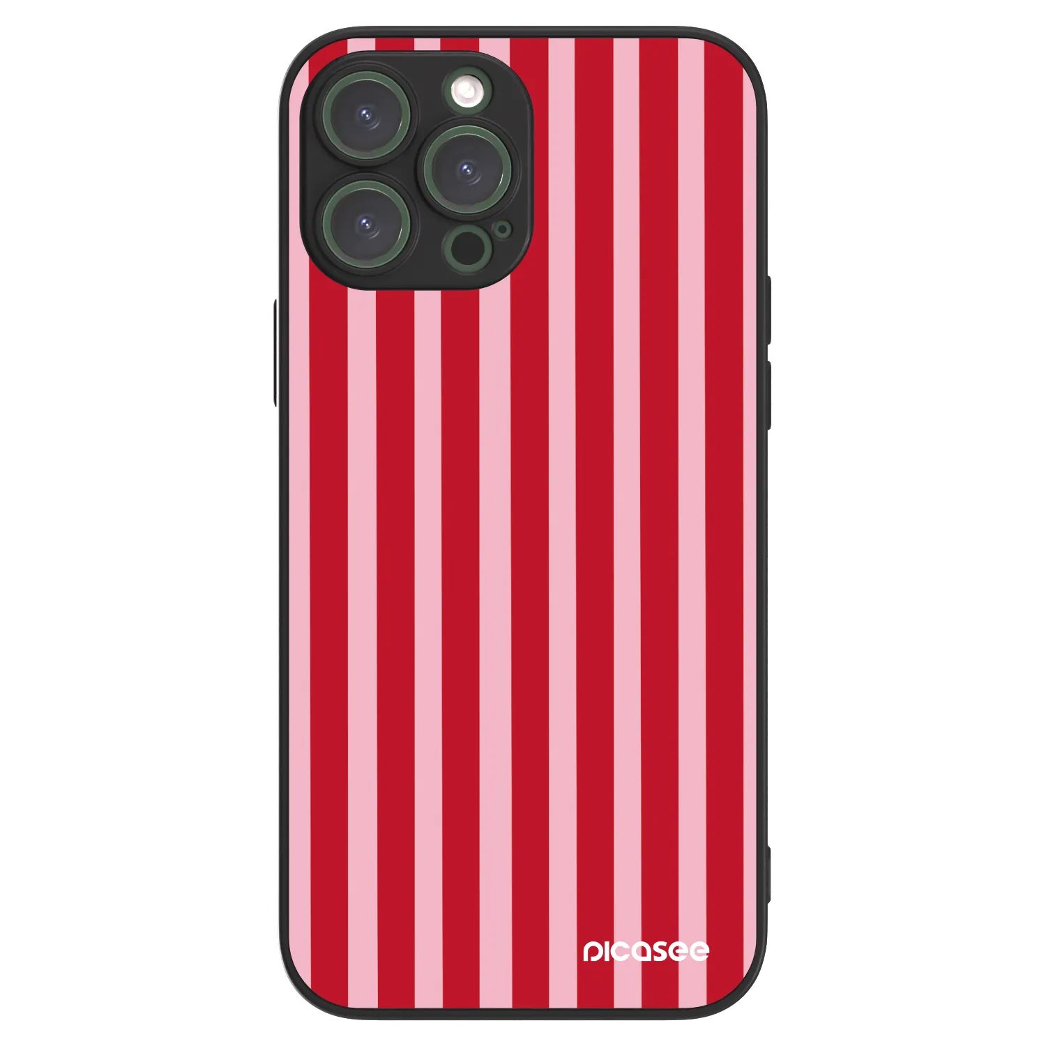 Picasee ULTIMATE CASE MagSafe za Apple iPhone 13 Pro Max - Lines red