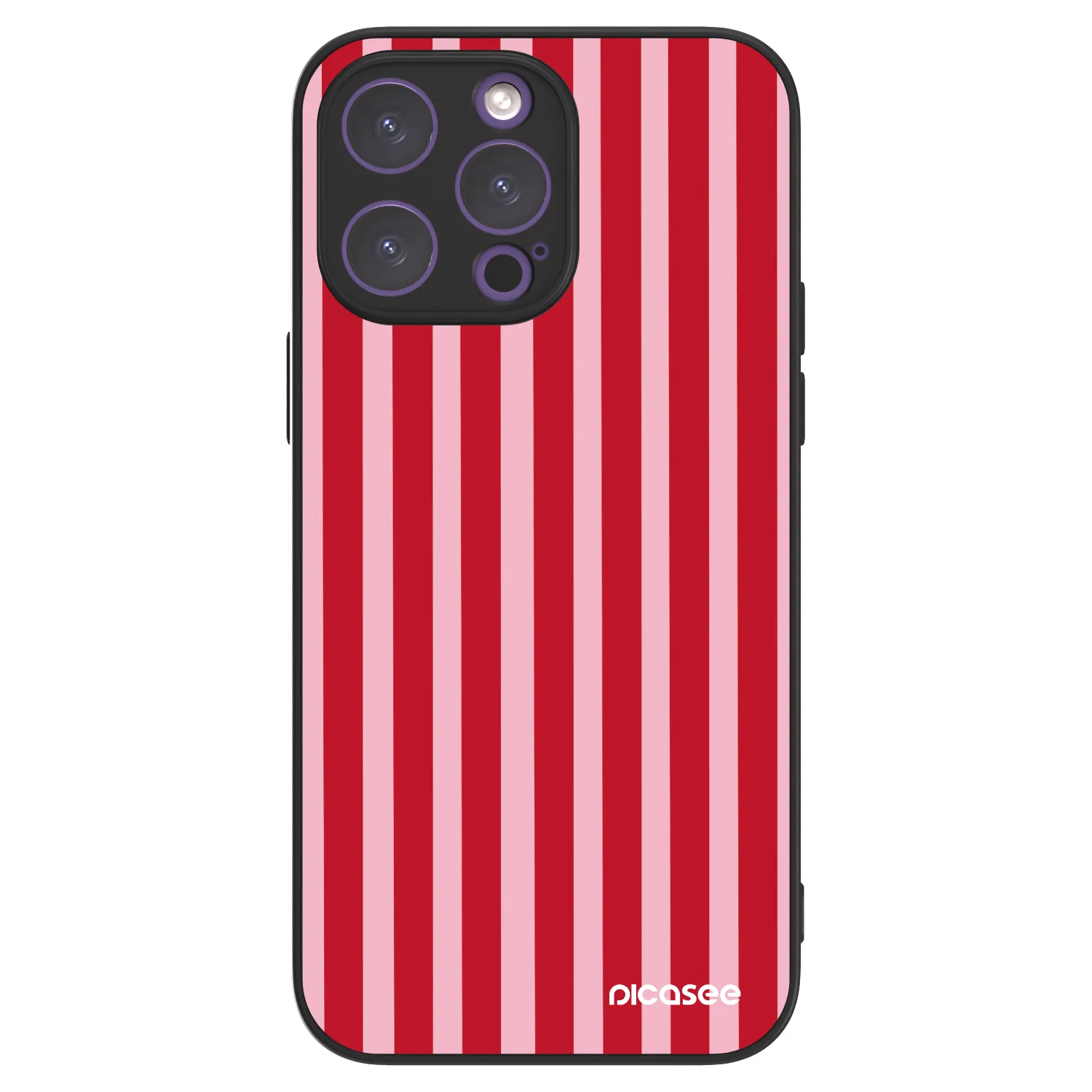 Picasee ULTIMATE CASE MagSafe za Apple iPhone 14 Pro Max - Lines red